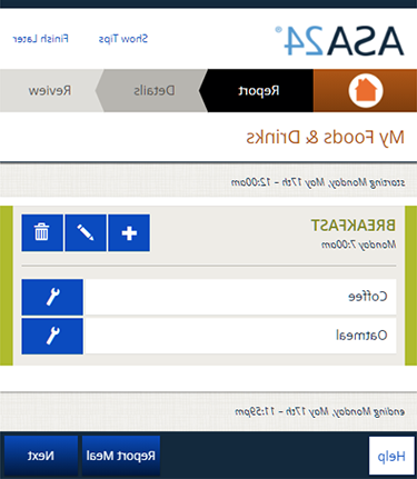 ASA24 Dietary Assessment Tool